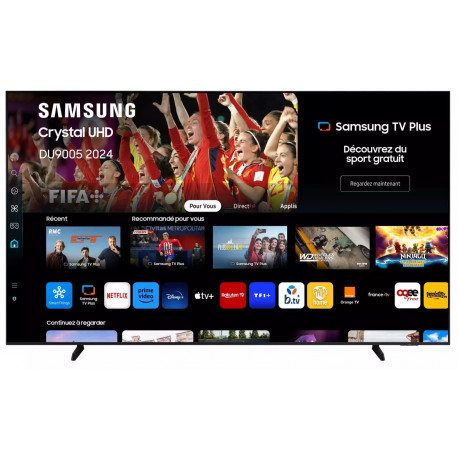 SAMSUNG TU98DU9005 4K .HDR.crystal.249.smarttv.tizen.assit.