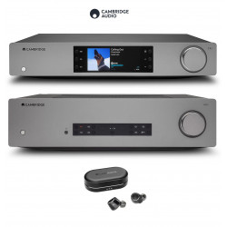 Cambridge audio ampli intégré CXA81MKII lecteur reseau CXN100 + intras M100